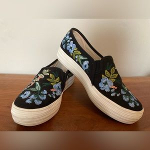 Rifle Paper Company x Keds Floral Slip-on Sneakers, 8